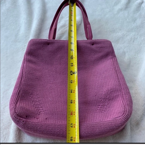 Authentic PRADA pink LANA women’s tote style B9496 - Picture 4 of 8